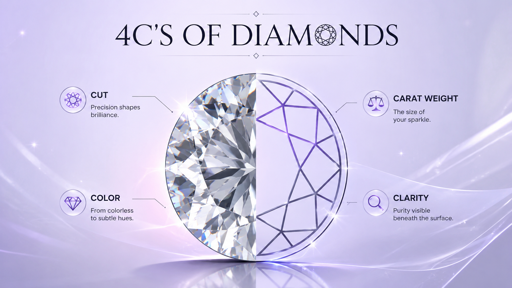 The 4Cs of Diamond Quality