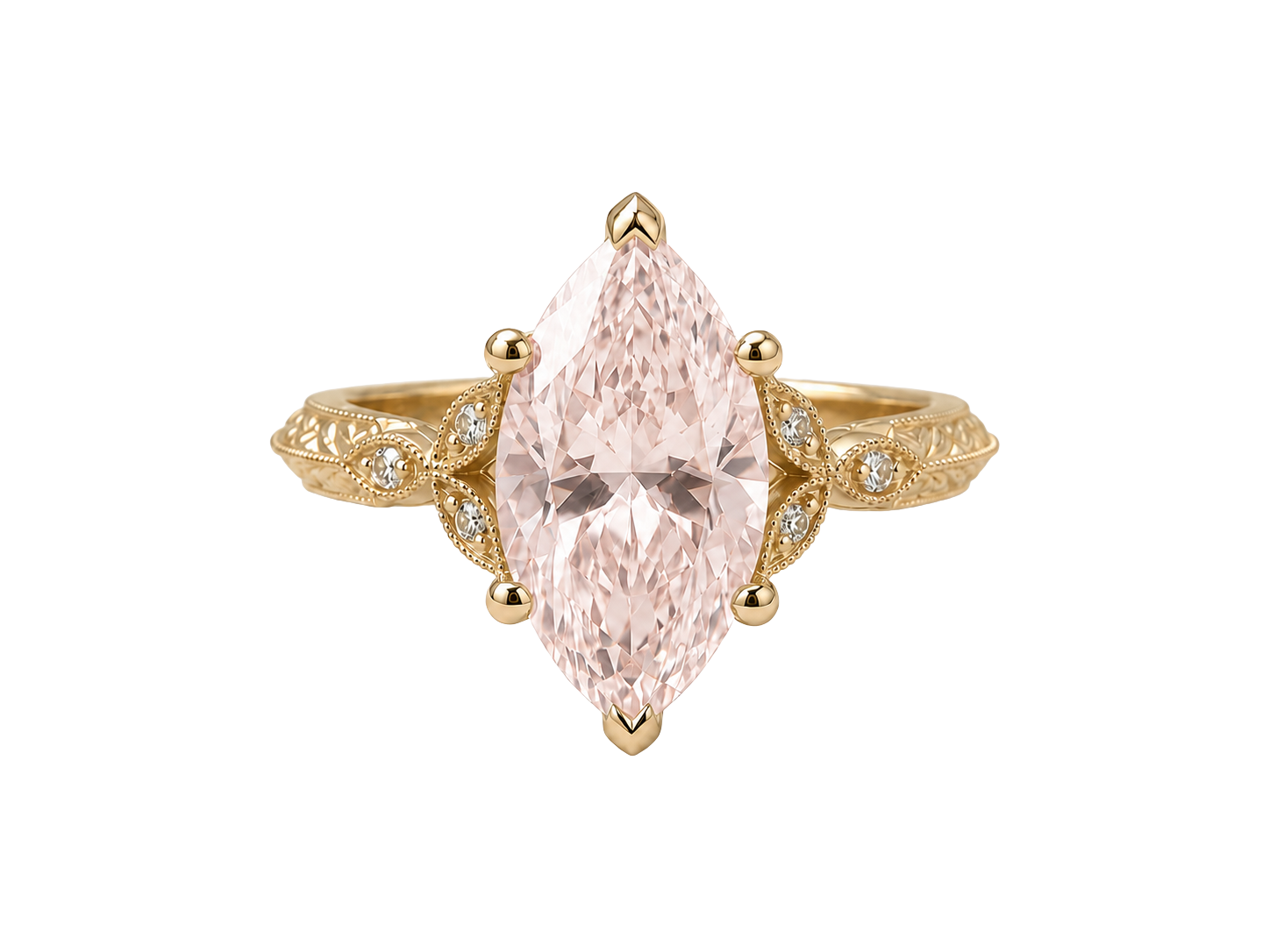 Luxury custom engagement ring crafted by OgilvieGems in South Africa